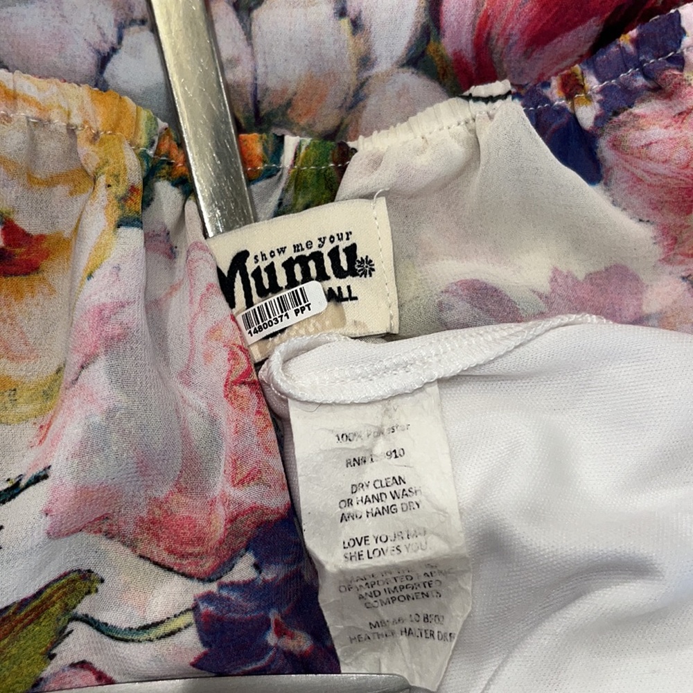 Show Me Your Mumu Heather Halter Dress ~ in Best Friend Floral - Picture 13 of 13